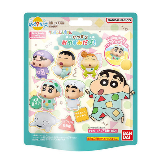 Bomba de baño Crayon Shin-chan (figura sorpresa · 6 figuras)
