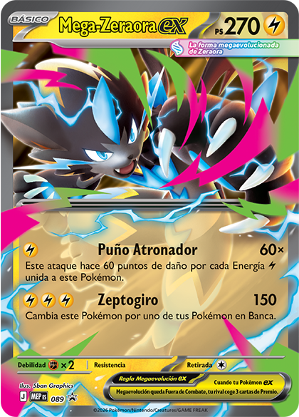 Mega-Zeraora ex