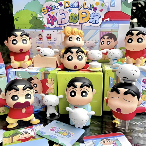 Caja sorpresa de Shin chan 1 · gachapon coleccionable