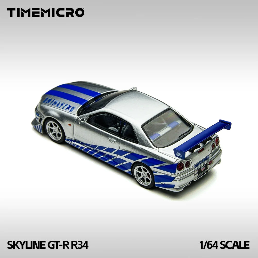 TIME MICRO 1:64 Skyline GT-R R34 (foto 4)