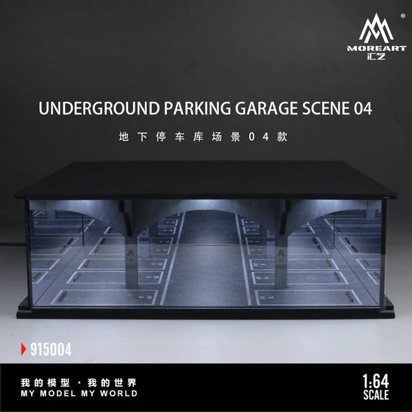 Parking subterraneo 4 con LED · gachapon coleccionable