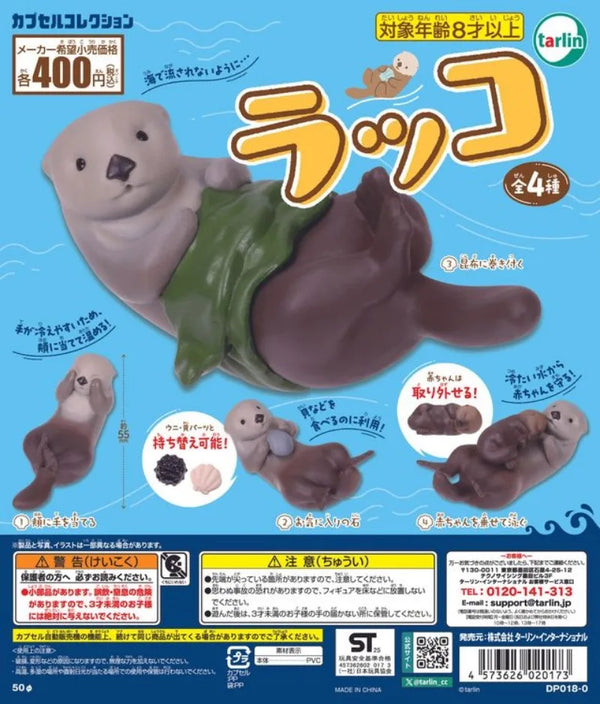 Nutrias marinas (Tarlin) · gachapon coleccionable