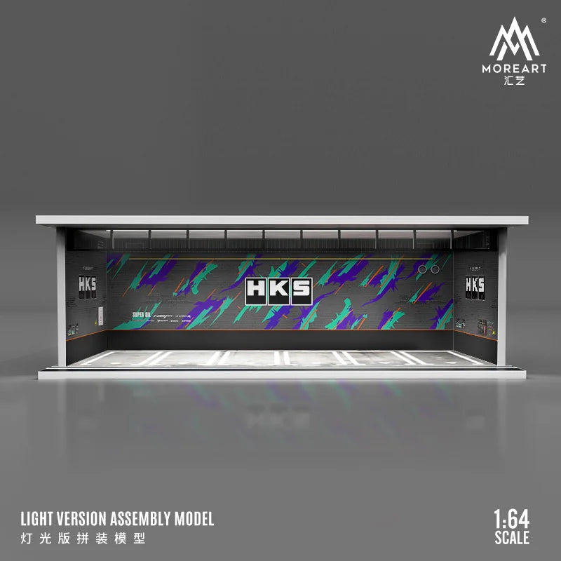 Diorama JDM livery HKS 1:64 — Don Gachapón