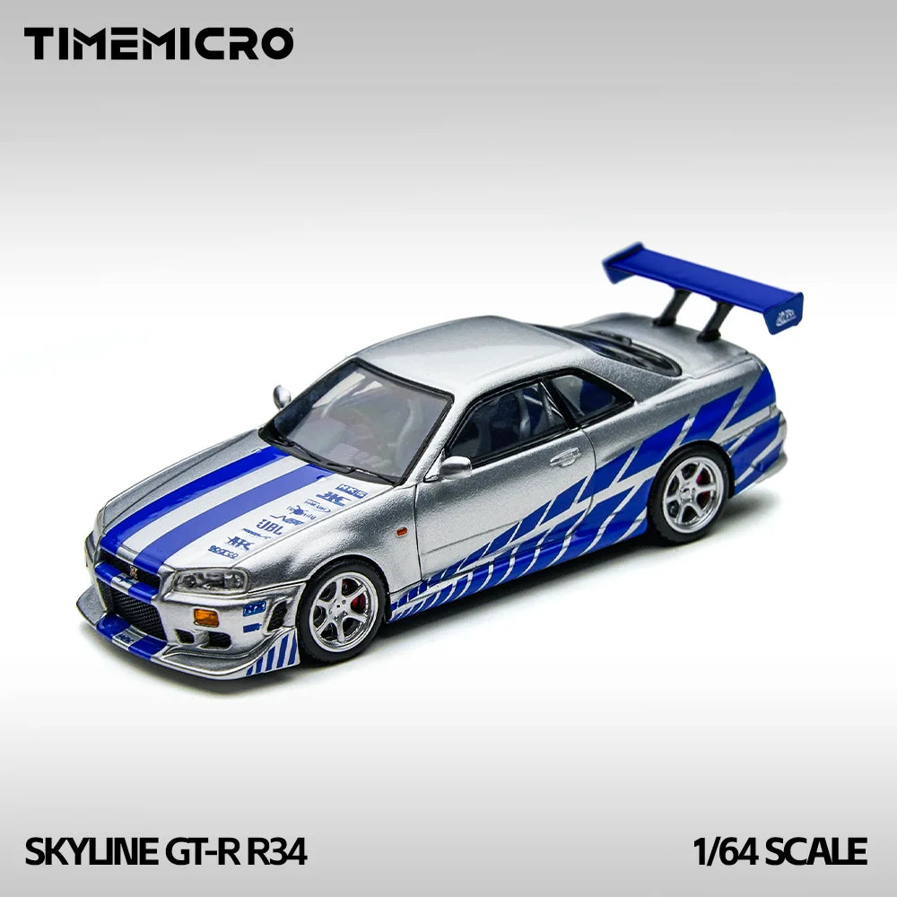 TIME MICRO 1:64 Skyline GT-R R34