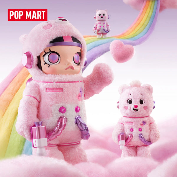 POP MART MEGA SPACE MOLLY 400%+100% Sweet Messages Bear Edición Limitada · gachapon coleccionable