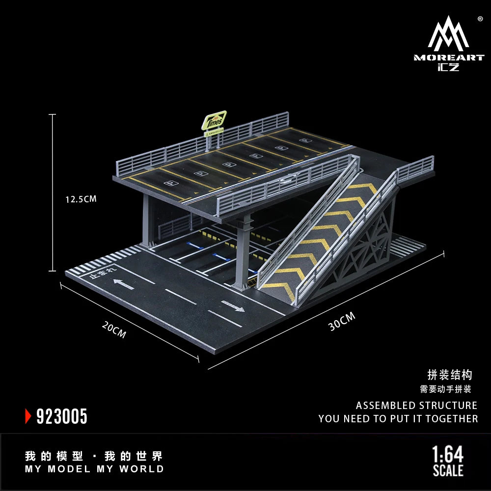 Estructura de parking japones — coche JDM a escala 1:64 (foto 8)
