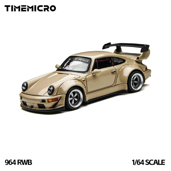TimeMicro RWB 964 Beige 1:64 · gachapon coleccionable