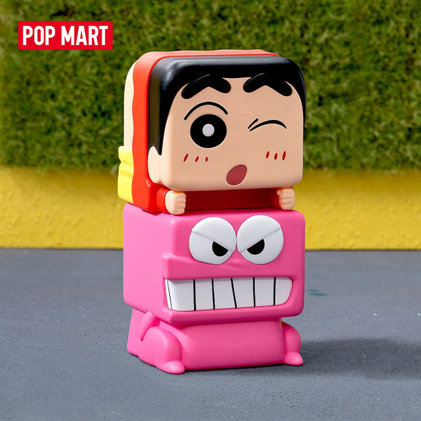 POP MART Crayon Shin-chan · POP CUBE-2 · gachapon coleccionable