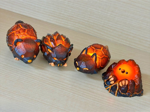 Animales nacidos del magma (Qualia) — gachapon japonés, foto 2