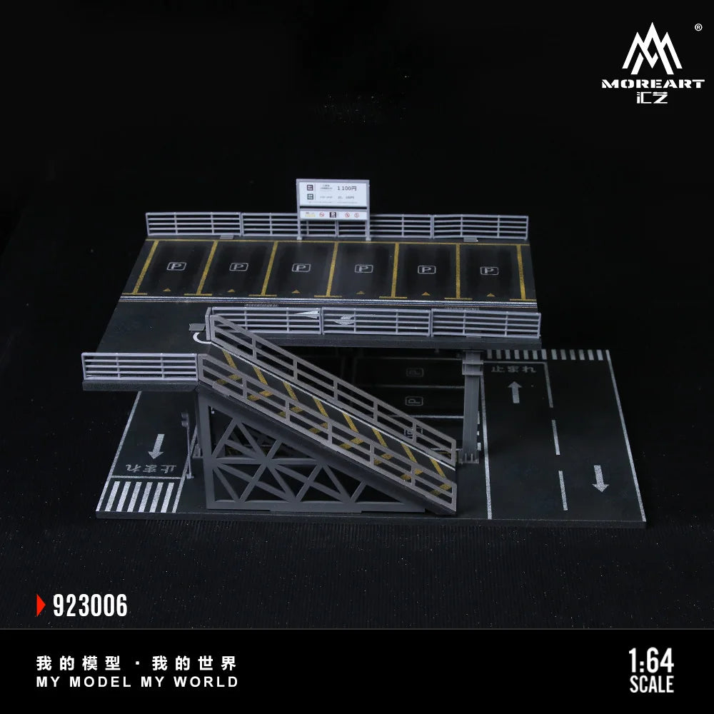 Estructura de parking japones — coche JDM a escala 1:64 (foto 4)