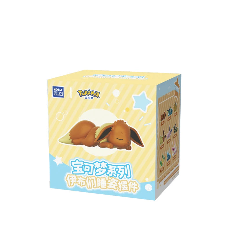 Figuras coleccionables de Eevee y sus evoluciones Pokémon kawaii de estilo japonés para escritorio — Don Gachapón