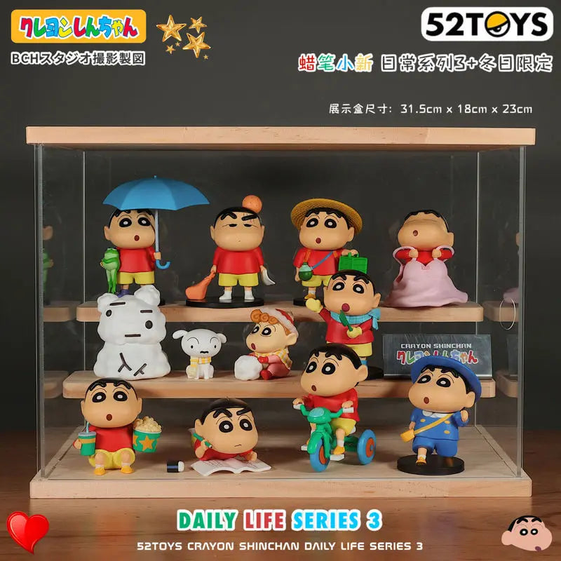 Caja sorpresa de Shin Chan con coleccionables kawaii de estilo japonés — Don Gachapón