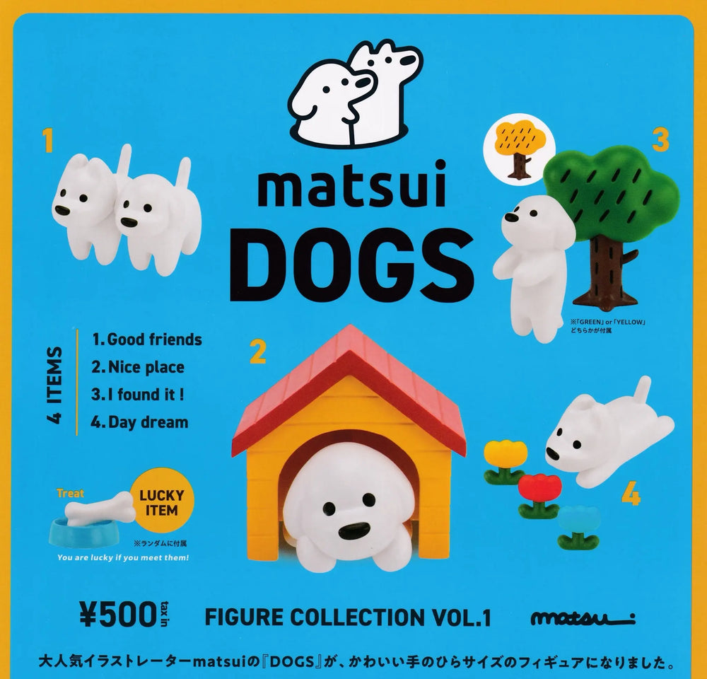 Perrito Matsui · gachapon coleccionable